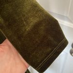 Agnes & Dora  NWT Olive Green Velvet Dress Photo 8