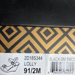 Charles David  Lolly black cork wedge ankle strap sandals size 9.5 NIB Photo 6