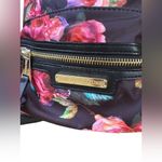 Juicy Couture  Beige Logo Interior Floral Backpack Photo 1