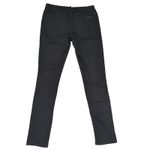 joe's jeans  The Icon Mid‎ Rise Skinny Ankle Black Distressed Ripped Womens 29 Photo 1