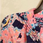 Lilly Pulitzer Elsa Pink Navy Pop Up For the Halibut Top Size XXS Photo 7