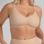 HONEYLOVE Crossover tan padded wireless bra 2X Photo 0