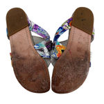 Donald J. Pliner Womens Size 8.5 M‎ Flip Floral Snake Photo 6