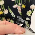 VICTORIA BECKHAM FOR TARGET English Floral Satin Dress Black Green Mini ALTERED Size M Photo 7