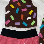 Sprinkle Donut Costume Brown Size M Photo 3