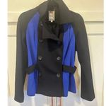 Yoana Baraschi  Jacket Blue Black Casual size 8 Made in NYC Photo 0
