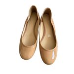 Vera Wang Nude Beige Patent Leather Ballerina Ballet Flats Size 8.5 Photo 8