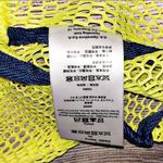 Armani Exchange NWOT Neon Yellow and Blue Large Mesh Shopper Photo 7