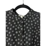 Spense L Sleeveless Button Front Tunic Dress Black Cottagecore Modest Bohemian Size L Photo 9