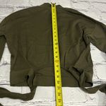 BCBGeneration NWT  Women's Fitted Long Dolman Sleeve Sweater Mock Neck Back Cut Out Tie Top, Size M. Photo 8