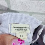 Madewell  The Perfect Vintage Straight Jean in Distant Lavender Size 25 Photo 8