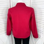 Take Two‎ Vtg Wool Felt Patchwork Winter Christmas Jacket Colorblock Large Red Photo 3