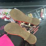 Sexy Y2K Neon Sandals Orange Size 8 Photo 2