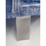 Talbots  Size 12 Linen Blend Shorts Drawstring Waist Blue Casual Coastal Preppy Photo 7