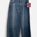 Mother SNACKS! the dinner bell Wide Leg Crop Jeans Y2K Streetwear – Sz 32 NWT Blue Photo 2