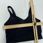 Halara Sports Bra Womens XS Black Nylon Elastane Athletic Workout Yoga Top Gym Photo 5