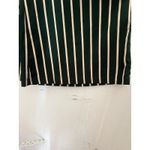 Anna Grace Striped Wide Leg Palazzo Pants, Green & Cream Vertical Stripes, Flowy Photo 2