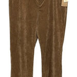 Coldwater Creek  Womens Whisper Corduroy Bootcut Trouser‎ Pants Brown Size 16 NWT Photo 0