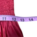 Koch  Red Satin High Waisted Shorts Size S Photo 6