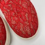 Ash Illusion Lace Slip On Sneaker - Red/Coral - 38 Photo 8