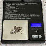 Italy 925 Signed Shoe CZ Pendant Necklace Photo 2