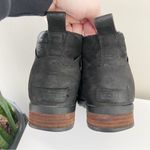 Sorel  Emelie Chelsea Bootie Black Leather Waterproof Size 9.5 Womens Photo 3