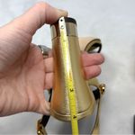 Giuseppe Zanotti NEW  Arya Leather Chain Link Block Heel Sandals Sexy Gold 35.5 Photo 10