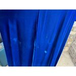 maxi dress velvet blue lace gothic formal Size 12 Photo 6