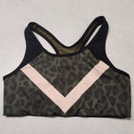 PINK - Victoria's Secret Victoria’s Secret Pink Sport Active Ultimate Lightly Lined Sports Bra L Leopard Photo 0