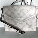 Nine West NWOT convertible crossbody clutch white pink Photo 1