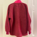 Aerie Dream Oversized Sherpa Quarter Zip Sweatshirt Photo 1
