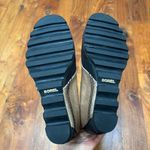 Sorel PDX Wedge Bootie Black with Canvas Ankle Shaft 8 Photo 3