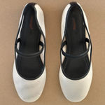 Madewell  The Greta Ballet Flat in Ecru Multi, Size 6 Photo 4