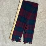 Harvard Tartan Plaid Lambswool Scarf Embroidered Initials Made in Scotland Photo 5