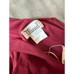 NWT THREAD Bridesmaid Ines Chiffon Sleeveless Gown
Burgundy Dessy Size 12 R Red Photo 10