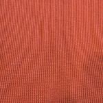 Three Dots  Women’s Hooded Red Waffle Long Sleeve Top Photo 4