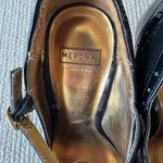 Vintage Merona Collection Black Patent Suede High Heels Pumps Sz 7 Photo 7