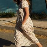 Christy Dawn ππ The Dawn Dress ~ Cream Garden Floral Print Small S NWT Photo 7