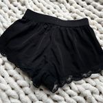 Forever 21 Black flowy shorts Photo 4