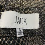Jack by BB Dakota Jack metallic snakeskin jacquard shorts size 6 Photo 4
