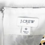 J.Crew  Factory Leopard Print Pleated Lined Skirt Size 0 Photo 2
