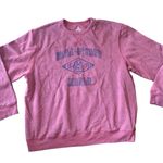 Disney Parks Walt World Red Crewneck Grumpy Pullover Sweatshirt Size XXL Photo 0