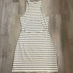 Roxy  Junior's Ano Nuevo 2 Dress, Marshmallow Signature, stretch back out Sz Lrg Photo 11