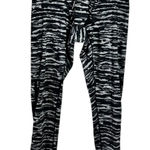 Nike Dri Fit Running Running Leggings Women L Black White Activewear Pant Sport Photo 0