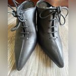 barney's new york  Black Lace-Up Heels Photo 7