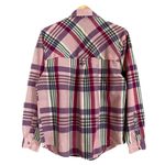 Vintage Plaid Top Button Photo 1