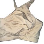 Adidas  Beige White 36/38 C Cup Sport Bra with Adjustable Straps Photo 2