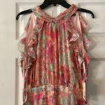 Alex Marie  Floral Ruffle Maxi Dress size 10 brand new length 56” bust 34” Photo 3
