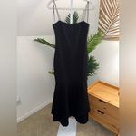 Likely  Aurora Black Maxi‎ Mermaid Flute Maxi Gown Dress Size 4 Photo 8