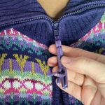 Tiara International  fair isle Nordic sweater size S Photo 88
